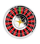 Stříbrná mince Roulette (Ruleta)1 oz 1000 franků Kamerun 2022