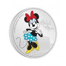 Stříbrná mince Minnie Maus 1 Oz 2 $ Niue 2023