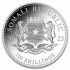 Stříbrná mince Leopard Somálsko 2023 Barevná