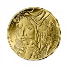 Zlatá mince Moliere 0,5 g Francie 2022