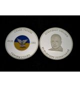 Postříbřená medaile Volodymyr Zelenskyj 2023