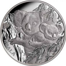 Stříbrná mince Koala & Baby 1 oz 2022 Niue