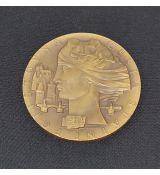 Medaile 25. Výročí Znárodnění ČS. pojišťovnictví 1945-1970