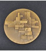 Medaile 10 let sdružení podniků cihlářského oboru 1963-1973