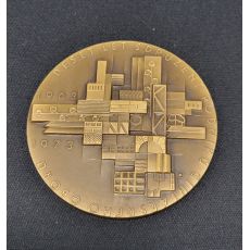 Medaile 10 let sdružení podniků cihlářského oboru 1963-1973
