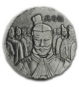 Stříbrná mince Terracotta Army 5 Oz Fidži 2018