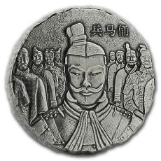 Stříbrná mince Terracotta Army 5 Oz Fidži 2018