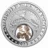 Stříbrná mince kosti dinosaura Oklahoma (Dinosaur Bone) 1 Oz 2023 USA