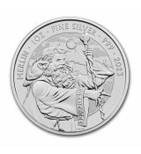 Stříbrná mince Myths & Legends: Merlin BU 1 Oz 2023 Velká Britania