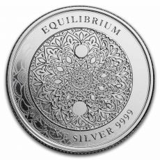 Stříbrná mince Equilibrium BU 2 $ 1 Oz Niue 2023