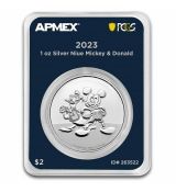 Stříbrná mince Mickey & Donald (MD® Premier + PCGS FS) 1 Oz 2023 Niue