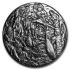 Stříbrná mince Ultra High Relief Round - Dragon vs Vikings 5 Oz