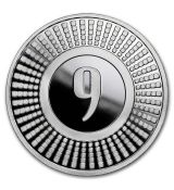 Stříbrná mince 9Fine Mint (Radial) 1 Oz USA