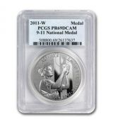 2011-W 9/11 Národní medaile PR-69 PCGS