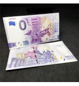 2022 0 Euro fotbalové bankovky Španělsko