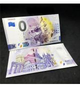 2022 0 Euro fotbalové bankovky Francie