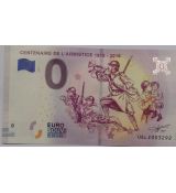 0 euro Centenaire de l'Armistice 1918 - 2018