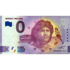 0 Euro DIEGO MARADONA 1960-2020