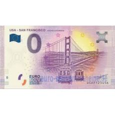0 Euro 2019 -SAN FRANCISCO GOLDEN GATE BRIDGE