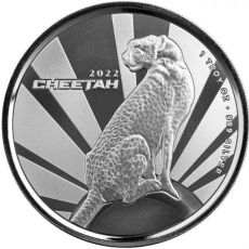 Stříbrná mince Gepard 1 Oz