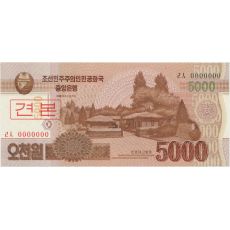 Severní Korea 5000 Won