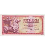 Jugoslávie 100 Dinara 1978