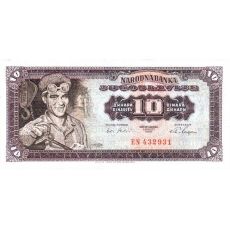 Jugoslavie 10 Dinara 1965