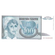 Jugoslávie sada 3 ks 10, 50, 100 Dinara