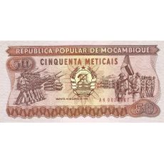 Mosambik, 50 Meticais 1986