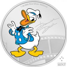 Stříbrná mince Donald Duck 1 Oz Niue 2023