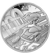 Stříbrná mince 24 hodin Le Mans 22,2 g Francie 2023