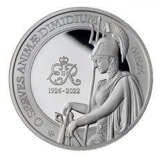 Stříbrná mince Na památku královny Alžběty II 1 Oz Svatá Helena 2023