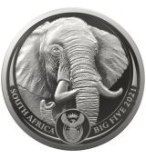 Jižní Afrika Big Five Slon 1 oz 2021