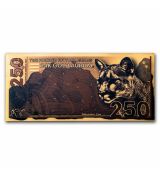 Zlatý slitek Gold Aurum Note – 250 mg (2023 Mountain Lion, 24K) Lev