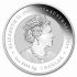 Stříbrná mince Silver Dragon & Koi Vivid Colorized BU 1 Oz 2023