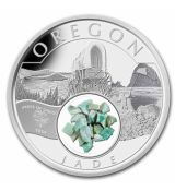 Stříbrná mince US Oregon Jade 1 Oz 2023