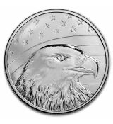 Stříbrná mince Orel bělohlavý, vlajka a hlavní město (Bald Eagle) 1 Oz 2023