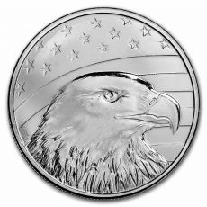 Stříbrná mince Orel bělohlavý, vlajka a hlavní město (Bald Eagle) 1 Oz 2023