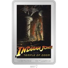 Stříbrný slitek Indiana Jones 1 Oz Niue 2023