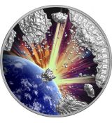 Stříbrná mince Meteorit 2 Oz Niue 2023