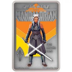 Stříbrný slitek Ahsoka Tano 1 Oz Niue 2022 Star Wars vMandalorian