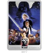 Stříbrný slitek 40 years of Return of the Jedi Ritter 1 Oz 2023 Niue Star Wars