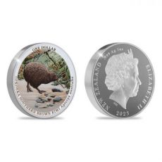Stříbrná mince Kiwi 2023 1 Oz Nový Zéland