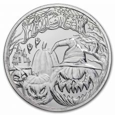 Stříbrná mince Halloween 1 Oz