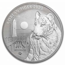 Stříbrná mince Tiger 1 Oz Jižní Korea 2023