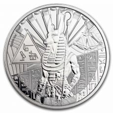 Stříbrná mince Sierra Leone 1 oz stříbrní egyptské bohové: Anubis 2023 BU