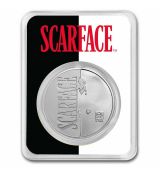 Stříbrná mince Scarface 40. výročí (TEP) 1 Oz 2023 Čad BU