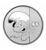 Stříbrná mince Šmoulové 65. výročí 1 Oz 2023 Niue BU