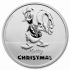 Stříbrná mince Donald Duck Christmas in Holiday 1 Oz $2 2022 Niue TEP