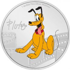 Stříbrná mince Pluto 1 Oz Niue 2023 Colorized